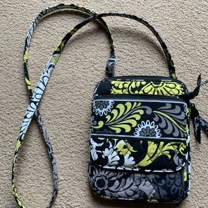 Vera Bradley mini hipster retired baroque pattern